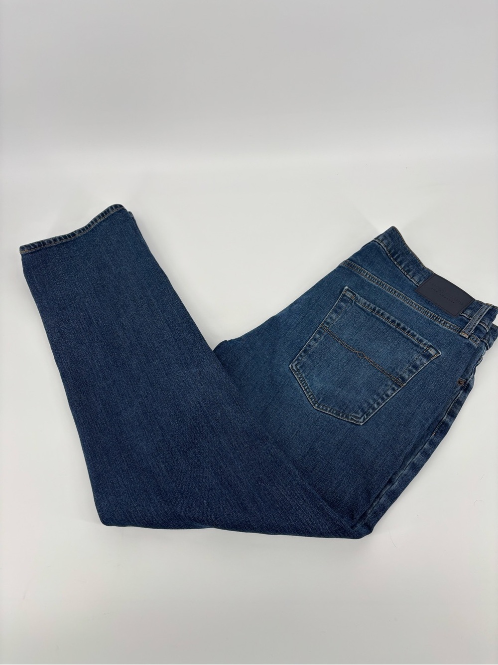 Lucky Brand 221 Straight Leg Jeans‎ Mens 38x32 Medium Wash Blue Denim 7MP10090